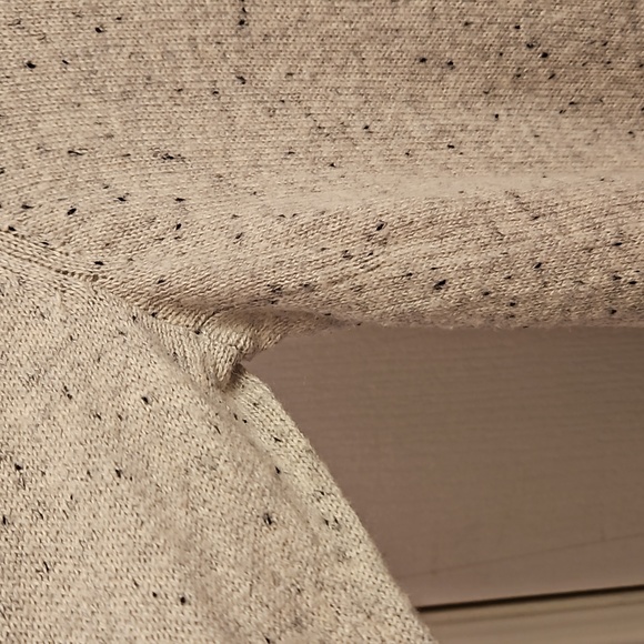 💀Moth Lyra Bell Sleeve Waterfall Cardigan/Sweater in Light Speckled Grey - Picture 13 of 16